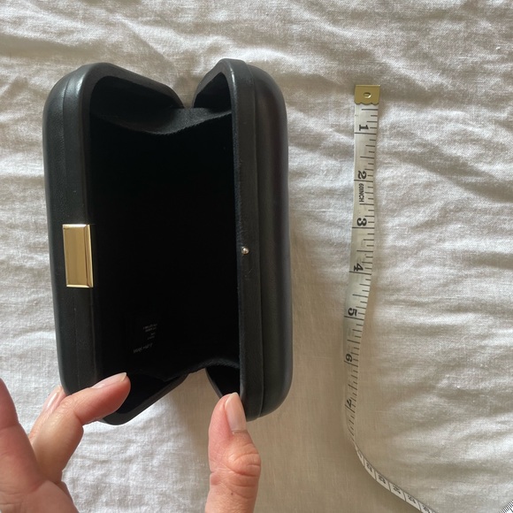 & Other Stories Leather Clutch - Picture 7 of 7